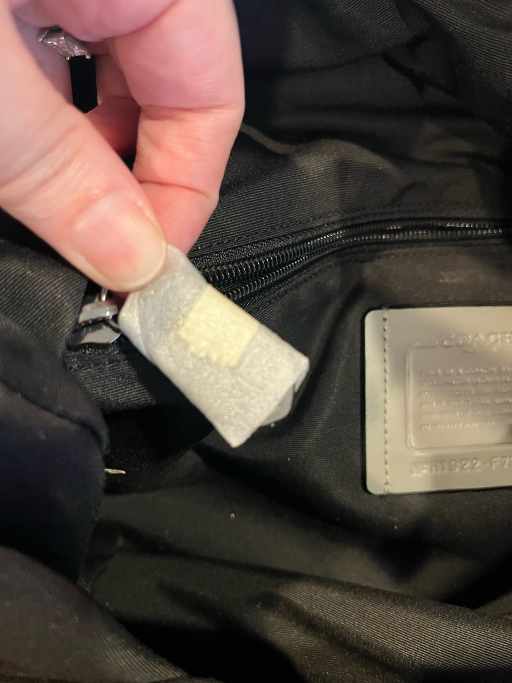 Coach Signature Drawstring Backpack - Picture 14 of 17